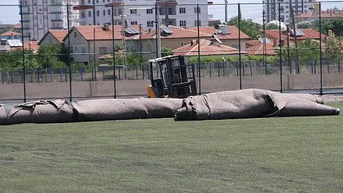 Argıncık Amatör Spor Tesisleri yenileniyor