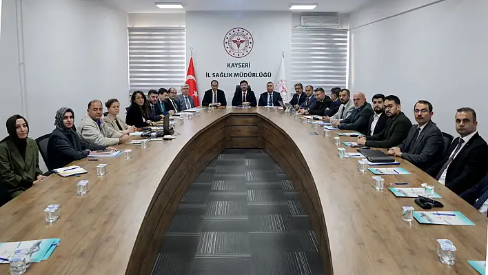 Kayseri, Halk Sağlığı Bölge Değerlendirme Toplantısı'na ev sahipliği yaptı!