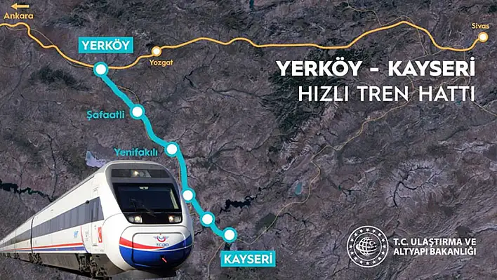 Kayseri, hızlı trene hasret kaldı…