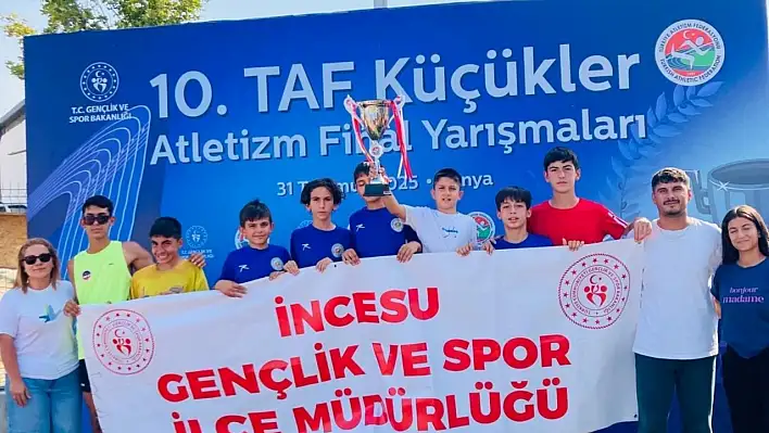 Kayseri İncesu İlçe Karması Türkiye şampiyonu oldu!