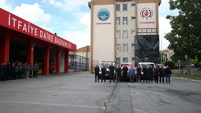 Kayseri İtfaiyesi damga vurdu!