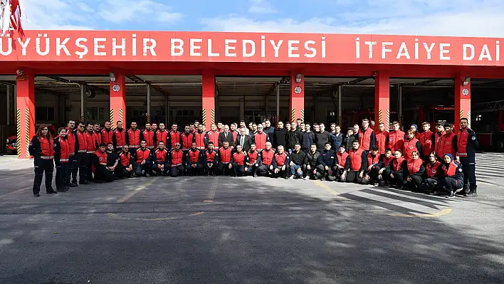 Kayseri İtfaiyesi'ne 100 milyon TL'yi aşkın yatırım
