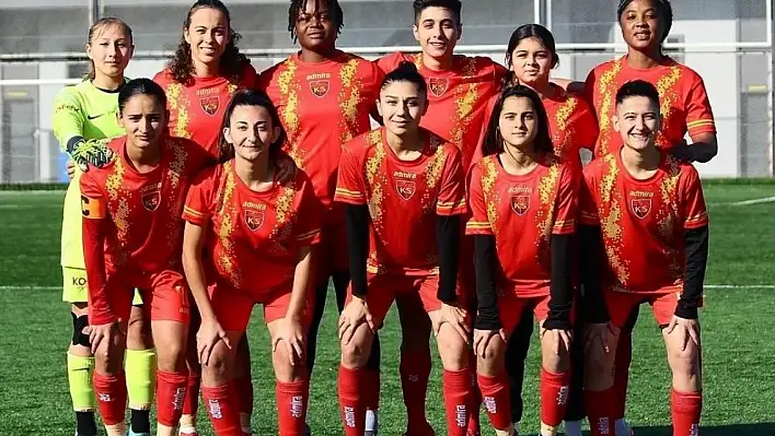 Kayseri Kadın FK'nın fikstürü belli oldu!