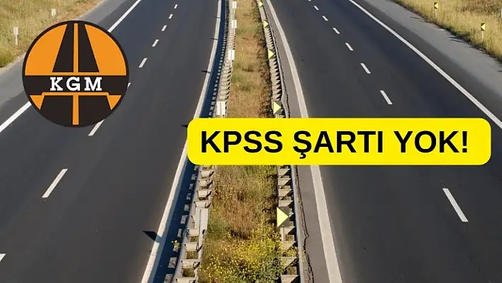 Kayseri Karayolları Bölge Müdürlüğü'ne bağlı 5 şehirde işçi alımı gerçekleştirilecek!