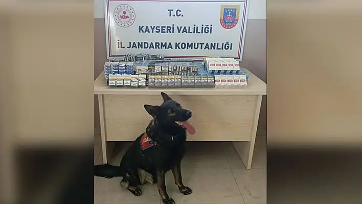 Kayseri-Malatya kara yolunda sıkı denetim - 640 paket kaçak sigara...