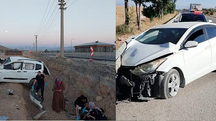 Kayseri-Malatya karayolunda kaza: 5 yaralı!