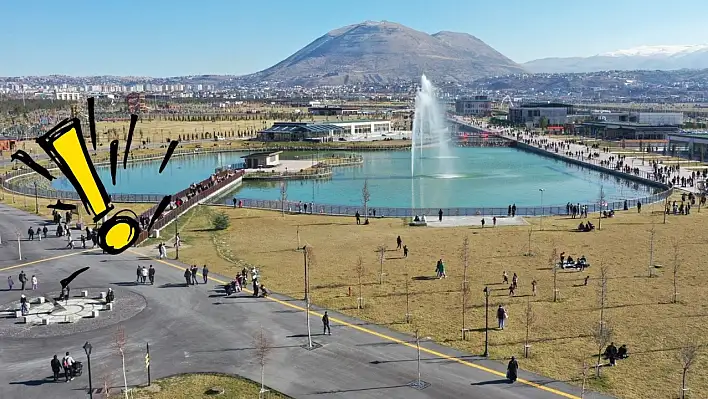 Kayseri Millet Bahçesi'nde beklenen son - Vatandaş yürümeye korkar oldu!
