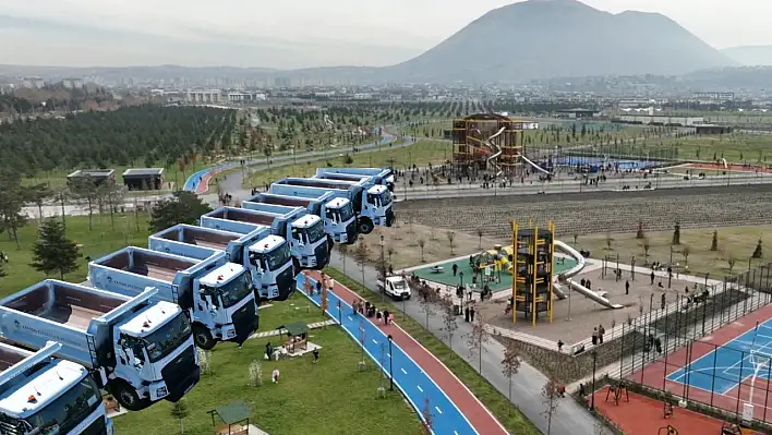 Kayseri Millet Bahçesi'nde büyük tören: 520 milyon TL maliyetli araçlar teslim edilecek!