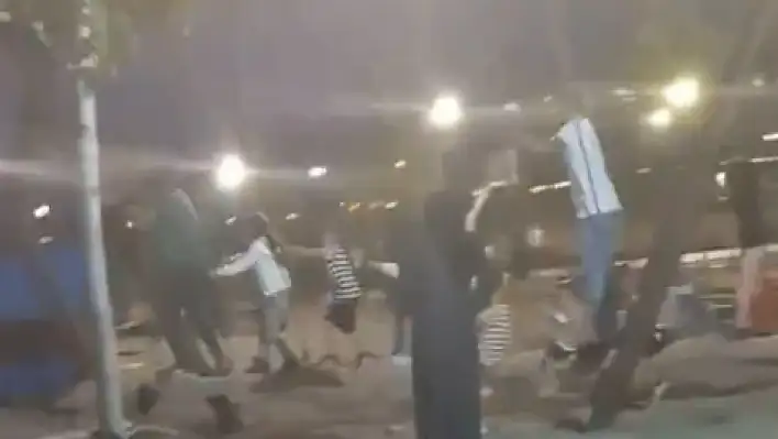 Kayseri millet bahçesindeki görüntüler sosyal medyada gündem oldu!