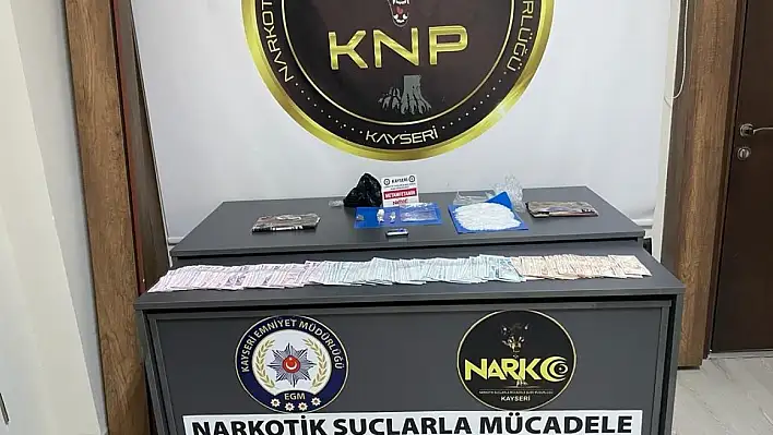 Kayseri'de 290 gram uyuşturucu madde ele geçirildi