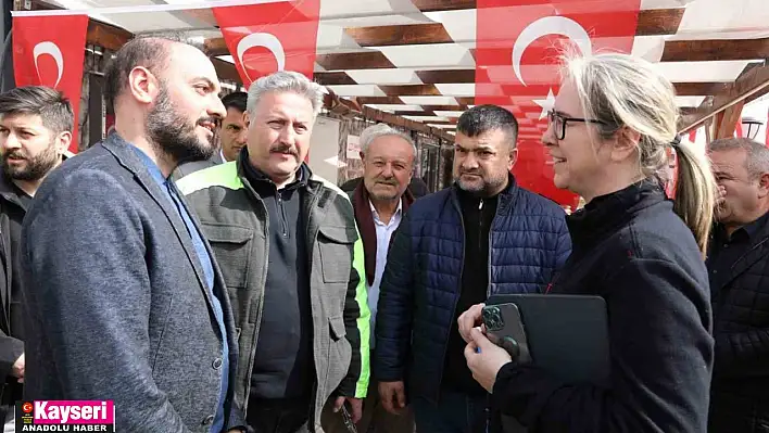 Kayseri'nin birlik ve beraberliği bu çarşıda da örnek oldu