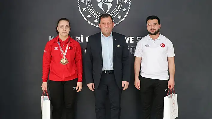 Kayseri'nin Gururu sporcu Yunanistan yolcusu