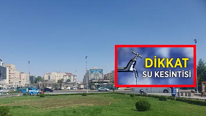 Kayseri'nin ilçesinde yine su kesintisi yaşanacak!