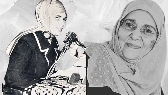 Kayseri'nin ilk başörtülü gazetecisi Türkiye'ye iz bıraktı!