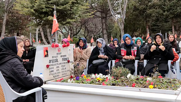 Kayseri'nin İlk Kadın Şehidi Ölüm Yıldönümünde Anıldı