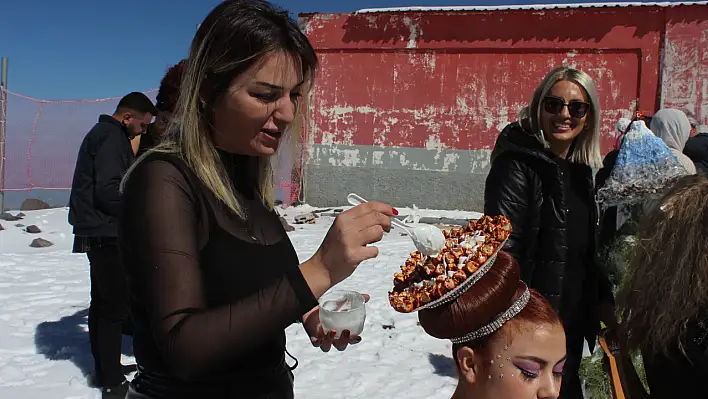 Kayseri'nin lezzetleri saçlarda canlandı!