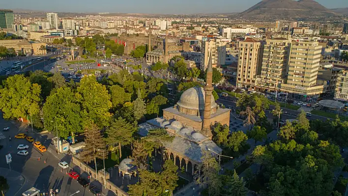 Kayseri'nin merkezinde saklı sır…