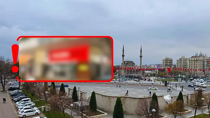 Kayseri'nin meydanındaki ünlü dönerci kapandı!