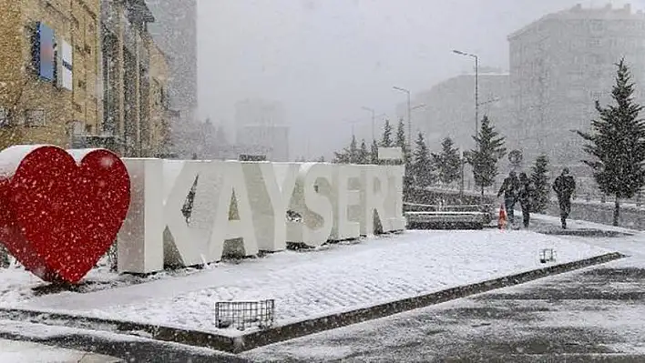 Kayseri'nin o ilçesi için tarih verildi: Kar geliyor!