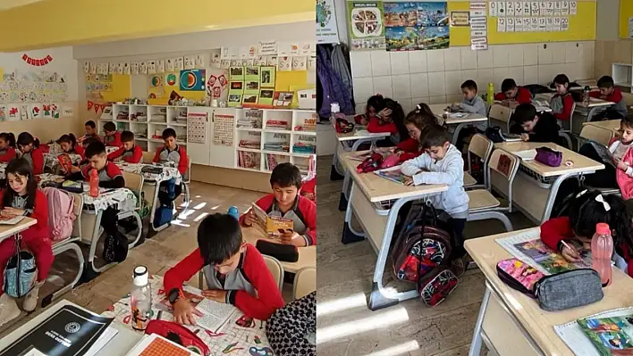 Kayseri'nin o ilçesinde 1 saat boyunca herkes bakın ne yaptı?