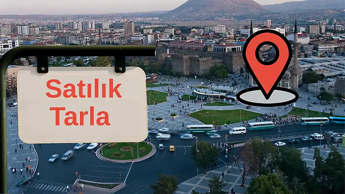 Kayseri'nin o ilçesinde 106 bin TL'ye satılık tarla!