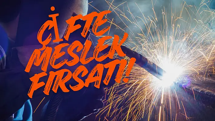 Kayseri'nin o ilçesinde gençlere çifte meslek fırsatı!