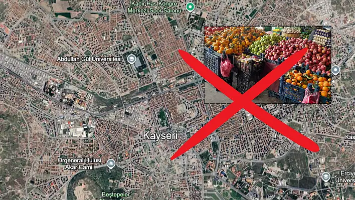 Kayseri'nin o ilçesinde yeni karar: Pazar tezgahları kaldırılacak! İşte sebebi