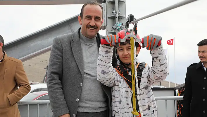 Kayseri'nin O ilçesinde Zipline Hizmete Açıldı!