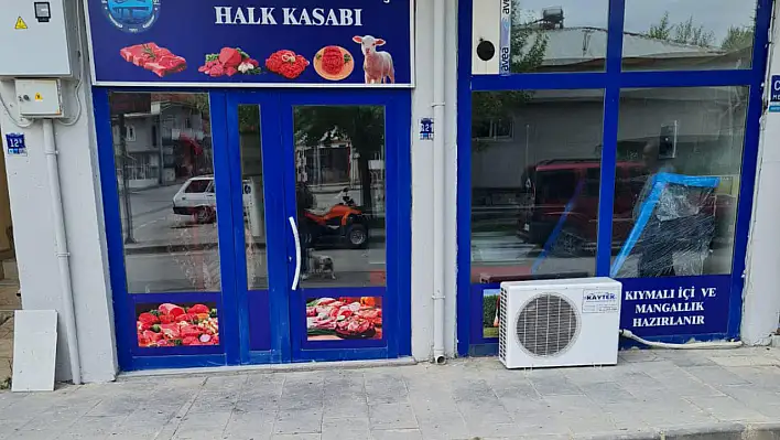 Kayseri'nin o ilçesine 'Halk Kasabı' açıldı!