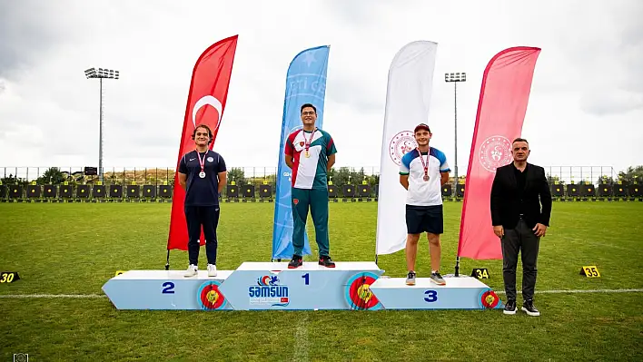 Kayseri'nin okçuları Samsun'da üç gümüşle döndü
