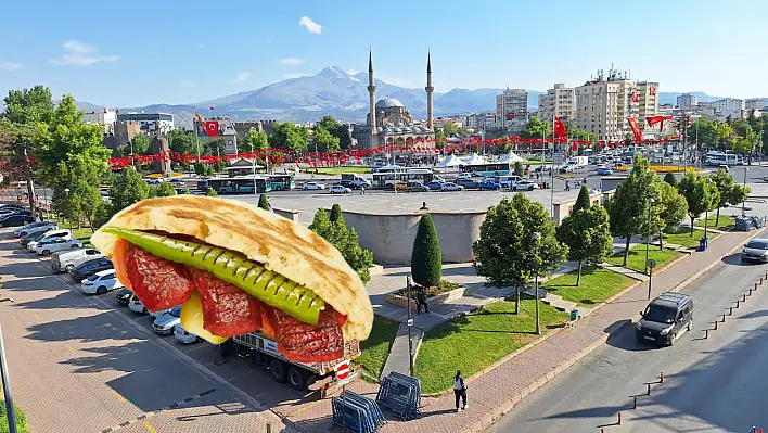 Kayseri'nin sadece bir ilçesinde var! Sucuk ekmeğe manzara da eklendi