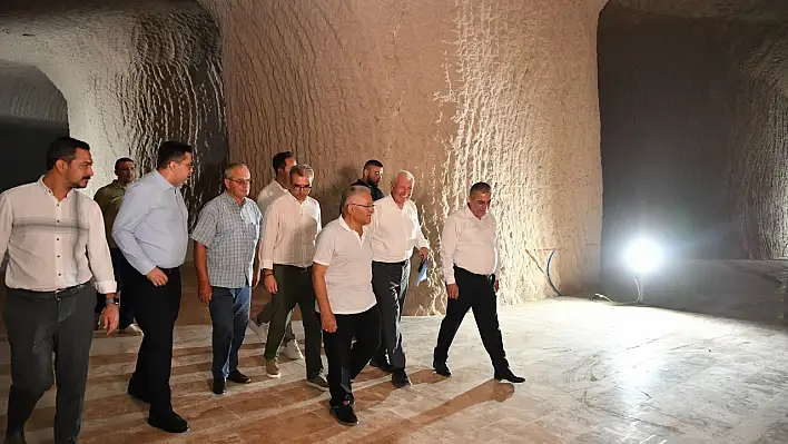 Kayseri'nin tarihine ışık tutacak: Kayadan oyma müzede son durum...