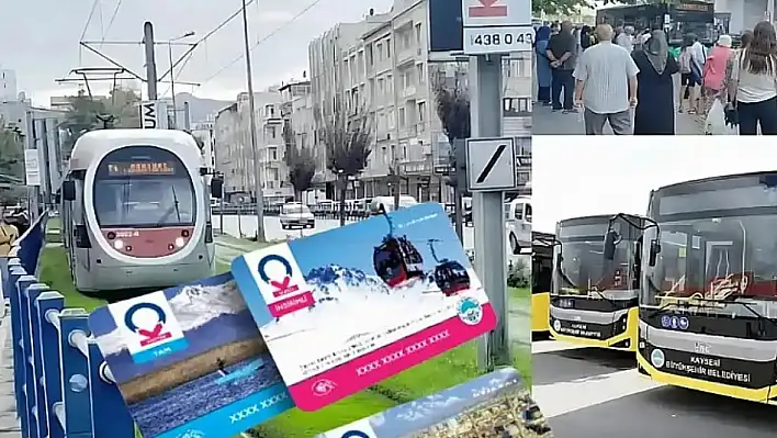 Kayseri'nin toplu ulaşımında bu hafta değişiklik yapıldı mı?