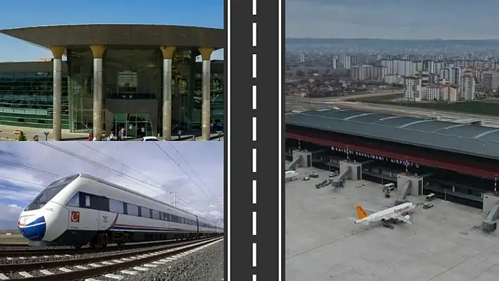 Kayseri'nin ulaşımında merkez üssü o bölge olacak: 4'ü bir arada!