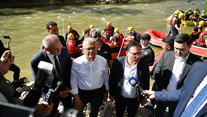 Kayseri'nin yeni turizm projesi: 'Tomarza Böke Kano Projesi'