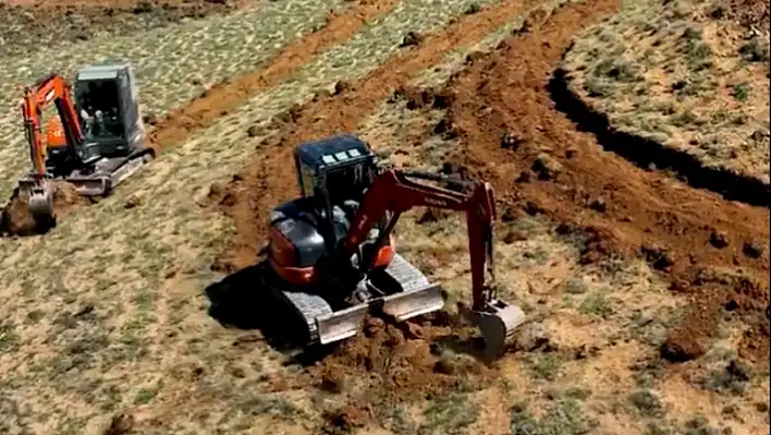 Kayseri Orman Bölge Müdürlüğü 90 bin fidanla sahaya indi