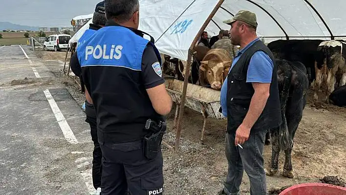 Kayseri polisi bayram öncesi bilgilendirme yaptı