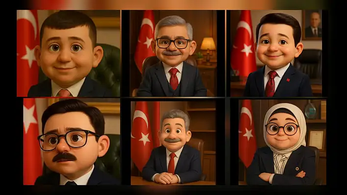 Kayseri protokolünün çocukluk halleri gündem oldu!