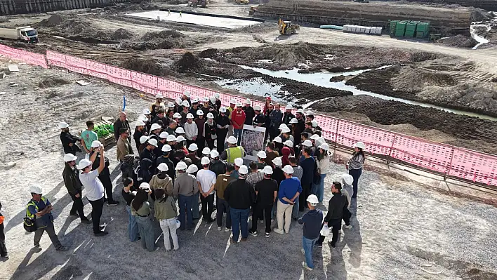 Kayseri şantiyeleri, üniversite öğrencilerine laboratuvar oldu