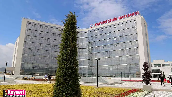 Kayseri Şehir Hastanesi'nde 2022'de 3 milyon 43 bin hastaya hizmet verildi