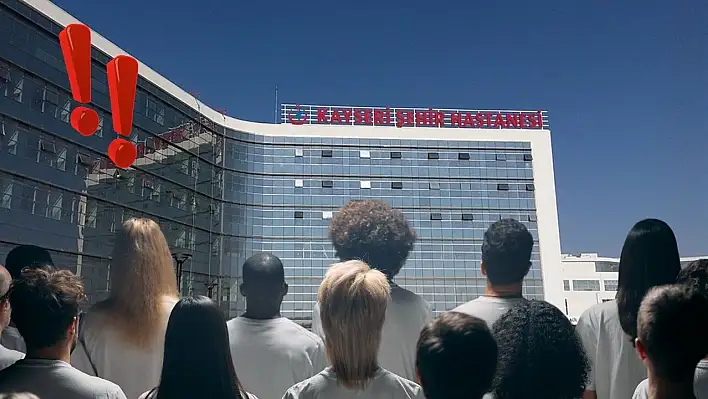 Kayseri Şehir Hastanesi'ne vatandaşlardan büyük tepki!