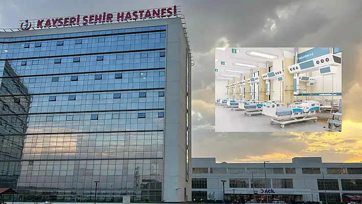 Kayseri Şehir Hastanesi yoğun bakımları için kritik ihale!