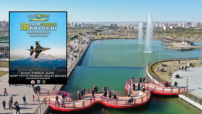 Kayseri semalarında şov başlıyor: İşte SOLOTÜRK gösteri programı!