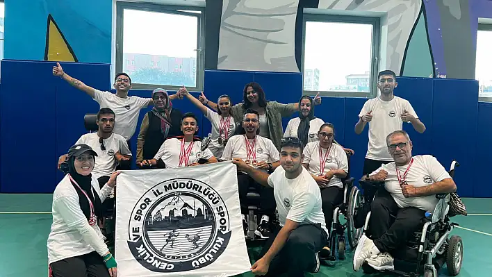 Kayseri Sporcuları Boccia Türkiye Şampiyonası'nda Madalyalara Doydu