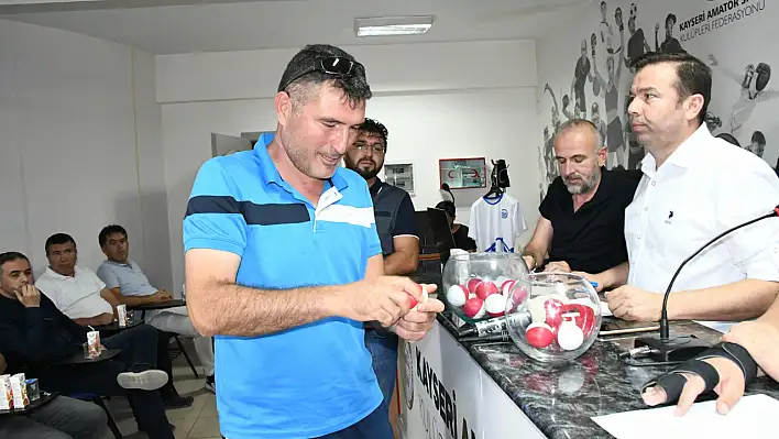 Kayseri Süper Amatör Küme fikstürü belli oldu!