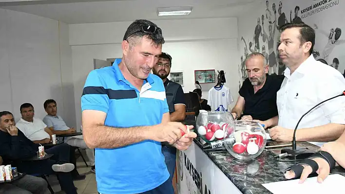 Kayseri Süper Amatör Küme fikstürü çekildi