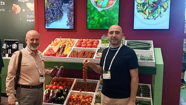 Kayseri tarımı Amsterdam'da tanıtıldı: GreenTech 2025'e güçlü katılım