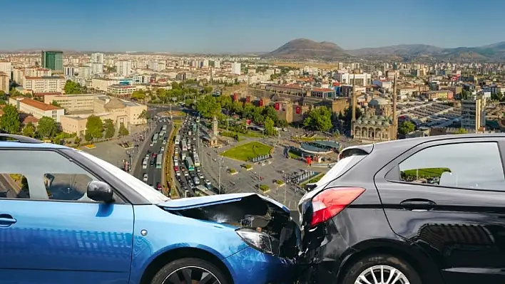 Kayseri trafiğinin ağır bilançosu belli oldu: İşte rakamlar…