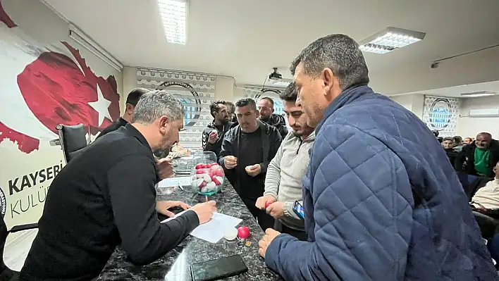 Kayseri U14 Ligi'nde fikstür çekildi!