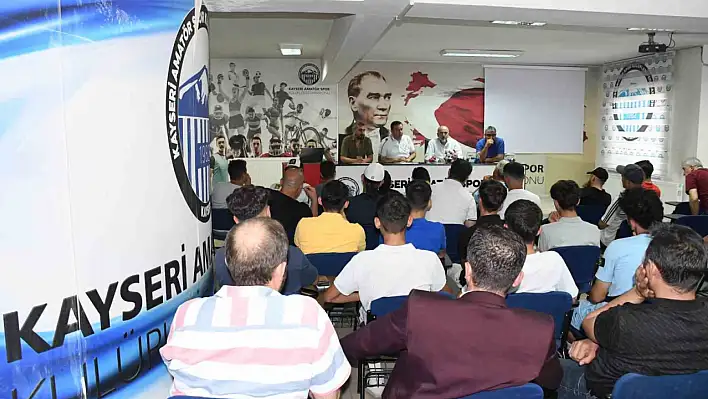 Kayseri U16 Ligi 2025-2026 sezon grupları oluştu!